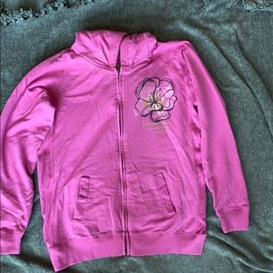 Smithsonian cherry blossom zipup hoodie. Worn once